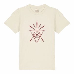 camiseta ecologica LGK marron