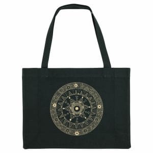Shopping Bag Mandala Beige
