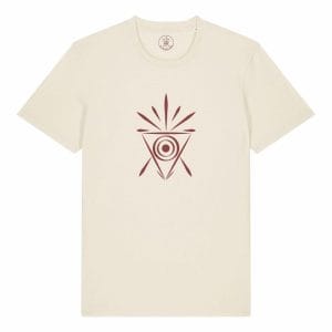 Camiseta ecológica hombre marrón