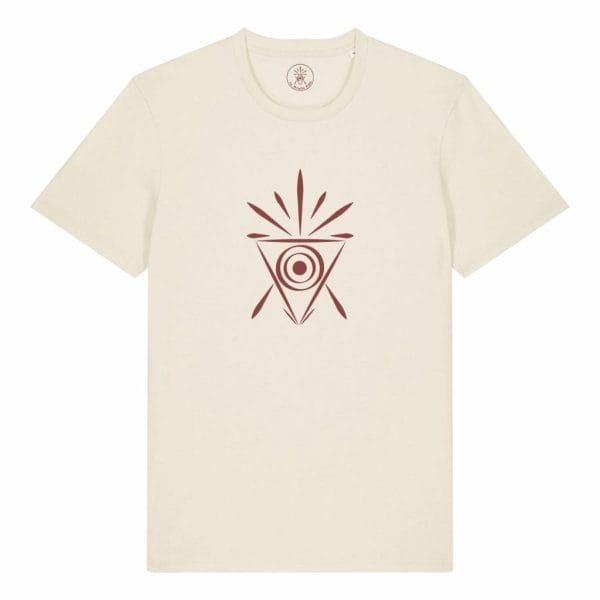 Camiseta ecológica hombre marrón