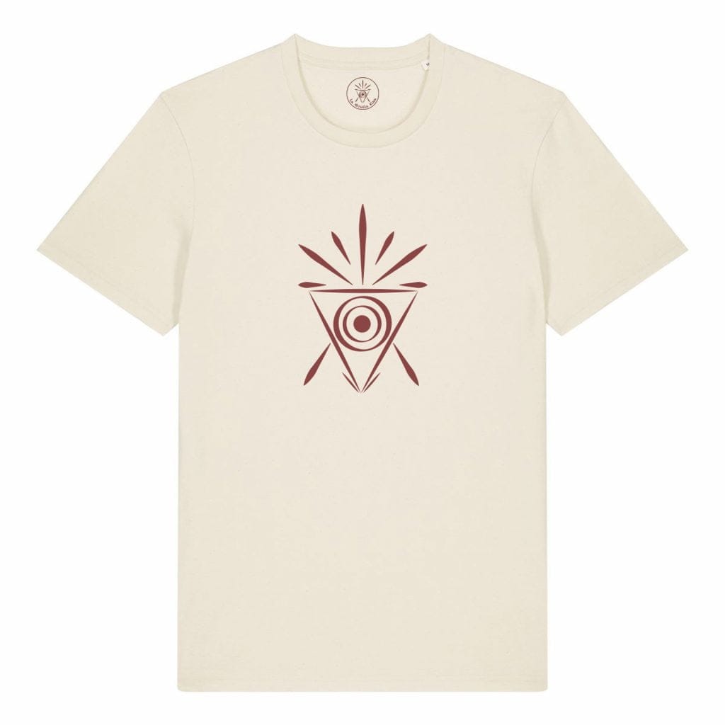 Camiseta ecológica hombre marrón
